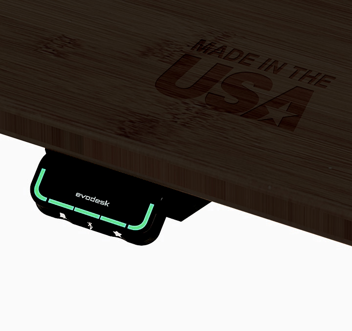 Made in USA Adjustable Height Electric Standing Desks - Evodesk